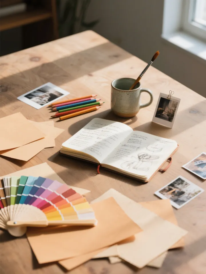 Jornada criativa do autor